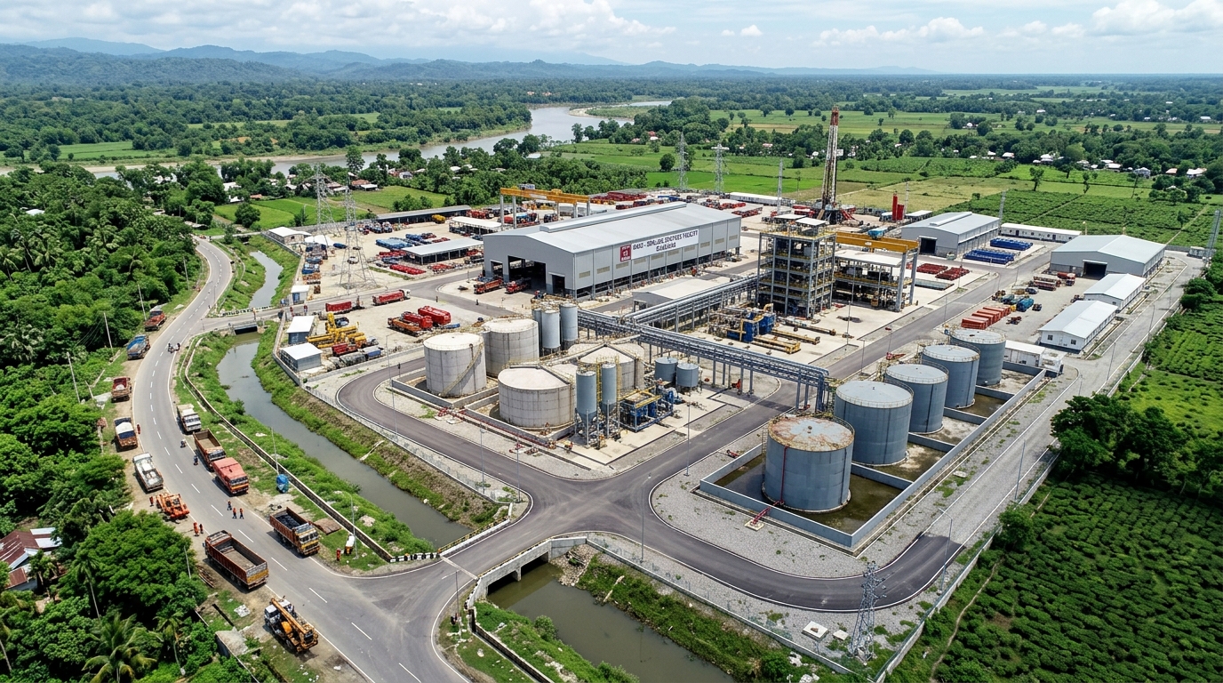 Industrial Mud Plant & Heavy PEB Steel Structures